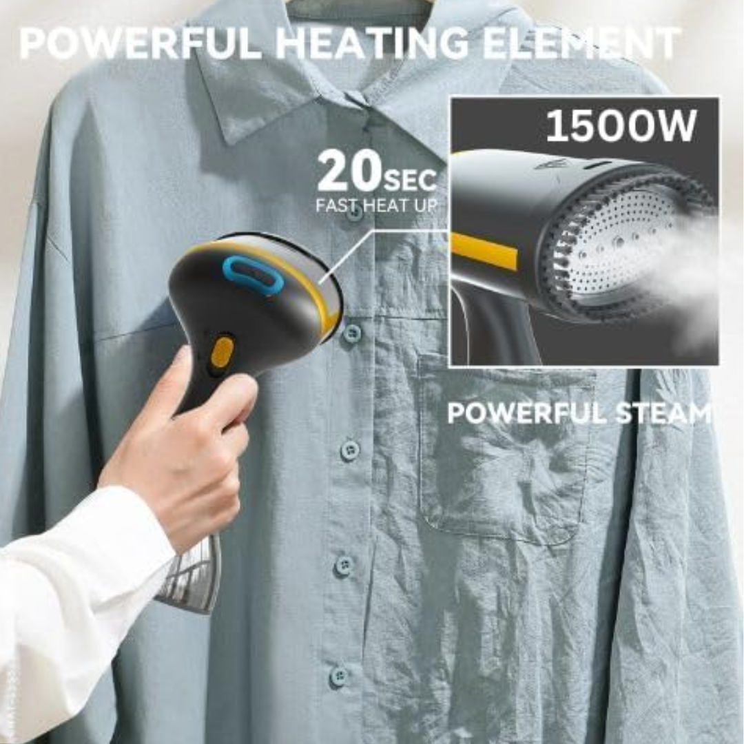 Portable garment steamer